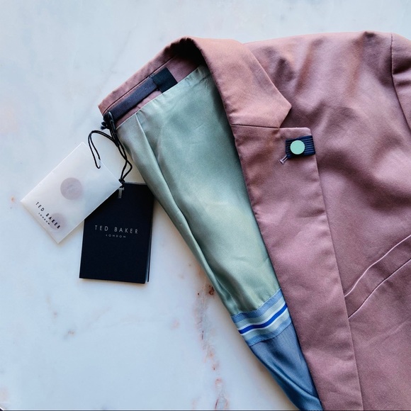 NWT Ted Baker CLIFORD Piece dyed cotton blazer XL - Picture 7 of 16